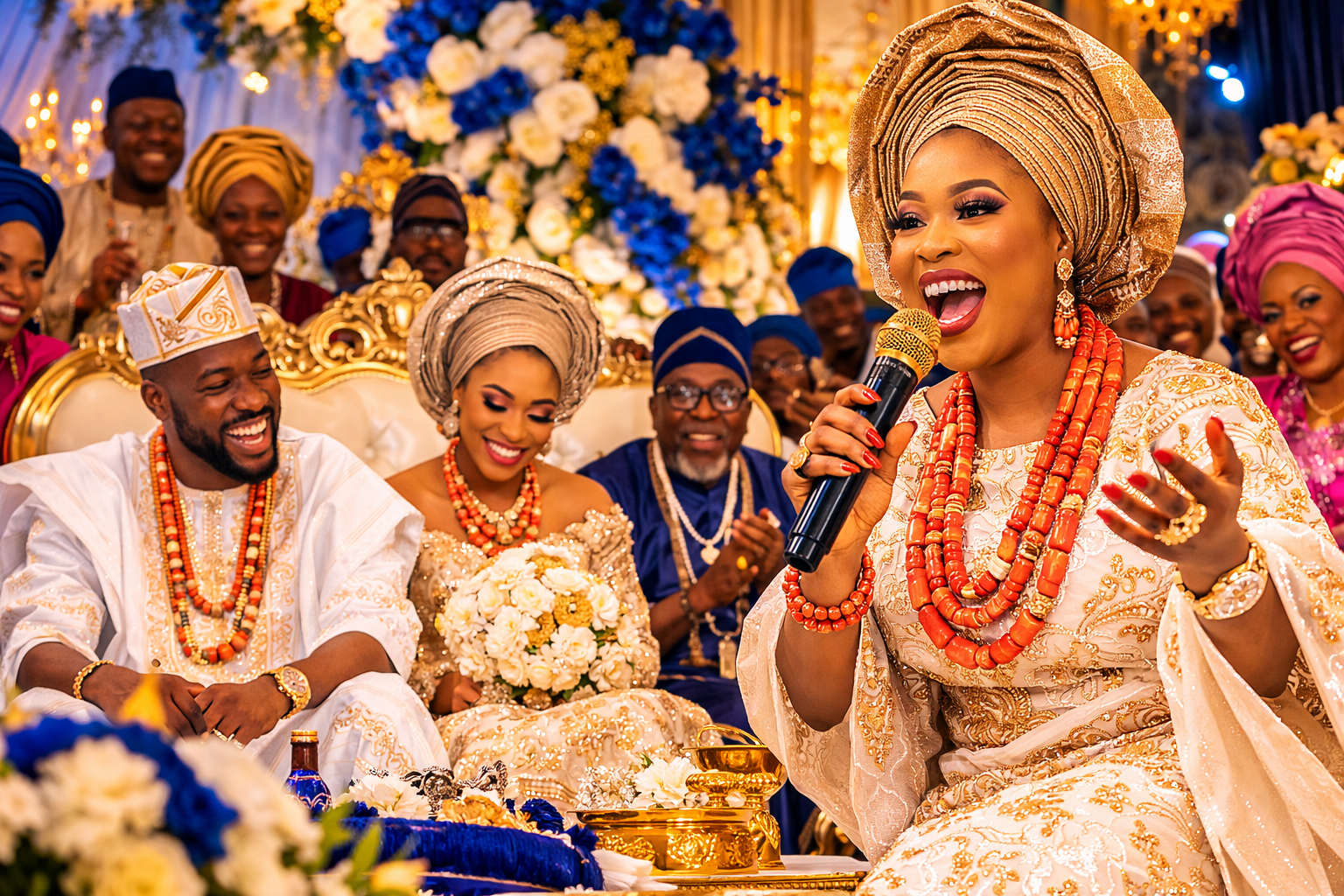 Traditional wedding celebration